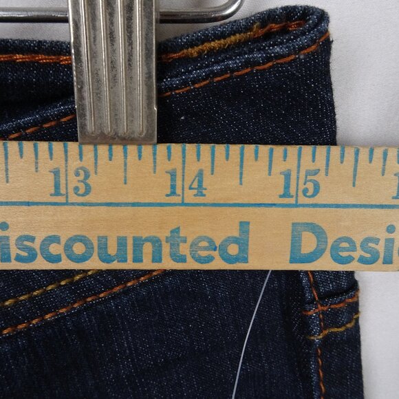 So Juniors Low Rise Flare Jean Size 7 Long - Picture 7 of 8